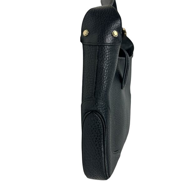 Gucci Black Pebbled Leather 1961 Jackie Top Handle Front G Clasp Front Handbag - Picture 9 of 14